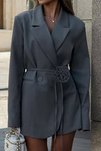 Elegant Floral Blazer