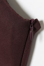 Strapless Strap Mini Tie Sexy Bodycon Mini Dress