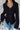 Slim Fit Flare Sleeve V Neck Blouse Secondary image