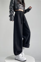 Plush Heavyweight Draped Knit Pants