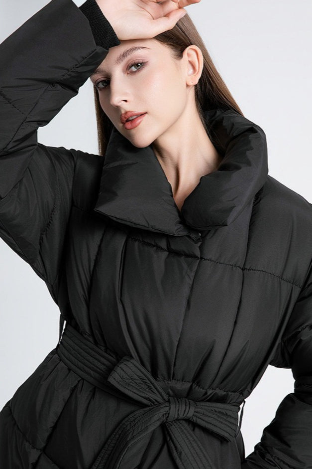 Longline Design Puffer Jacket