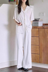 Cuban Collar Relaxed Fit Blouse