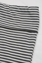 Striped Tube Top Crop Top Pants Set