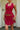 Red Polka Dot Halter Skirt Set Secondary image