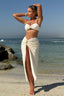 Mesh Long Skirt Beach Three Piece Swim Set