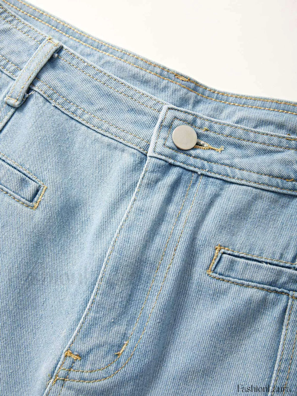 Back Star Patchwork Flare Jeans Flare Jeans