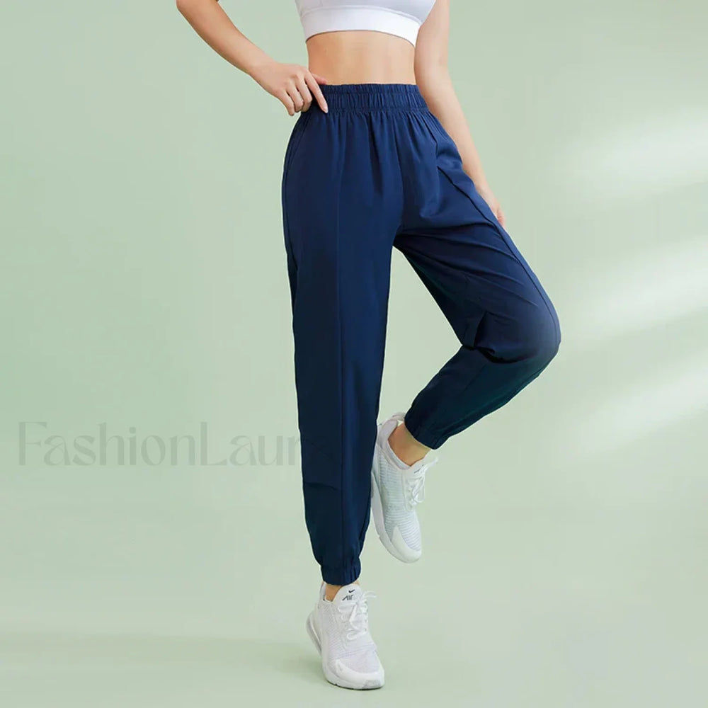Baggy Wide Leg Outdoor Sweatpants blue / S