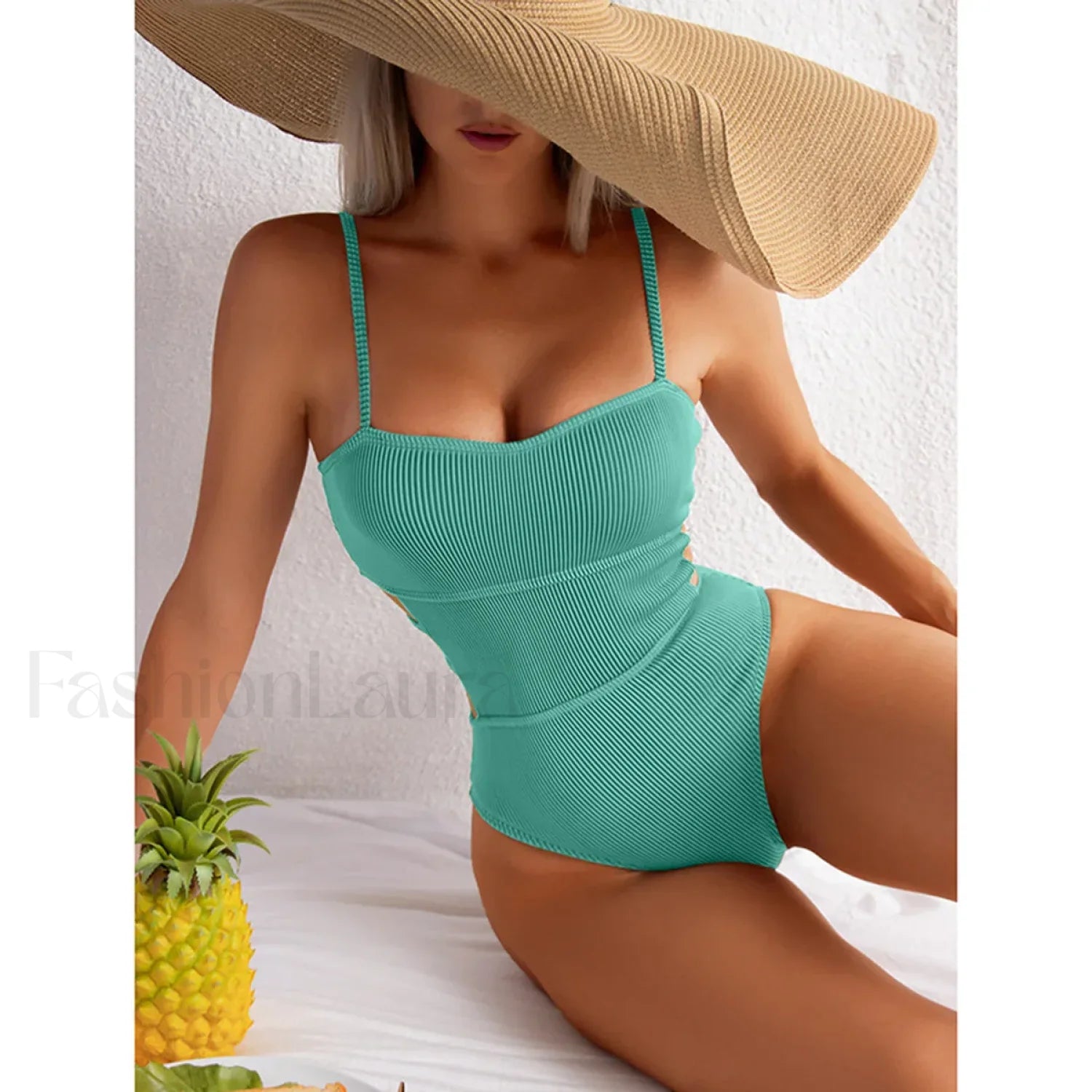 Bandage Backless Push Up One Piece Main image