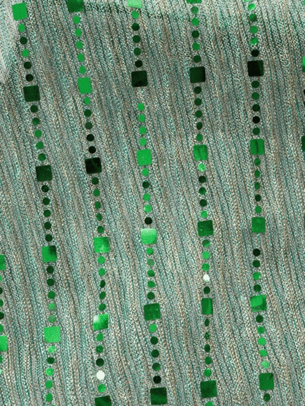 Bandage Design Sequin Long Sleeve Shrug Tops&Tees