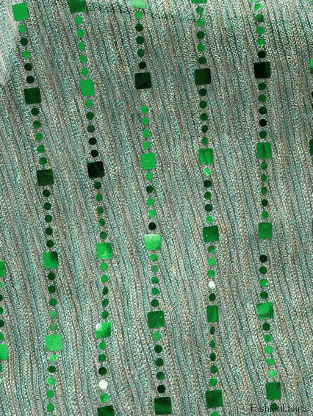 Bandage Design Sequin Long Sleeve Shrug Tops&Tees