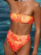 Bandeau Off Shoulder Bikini Set