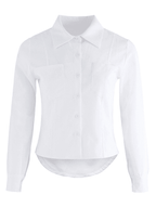 Basic Long Sleeve Button Blouse Shirts