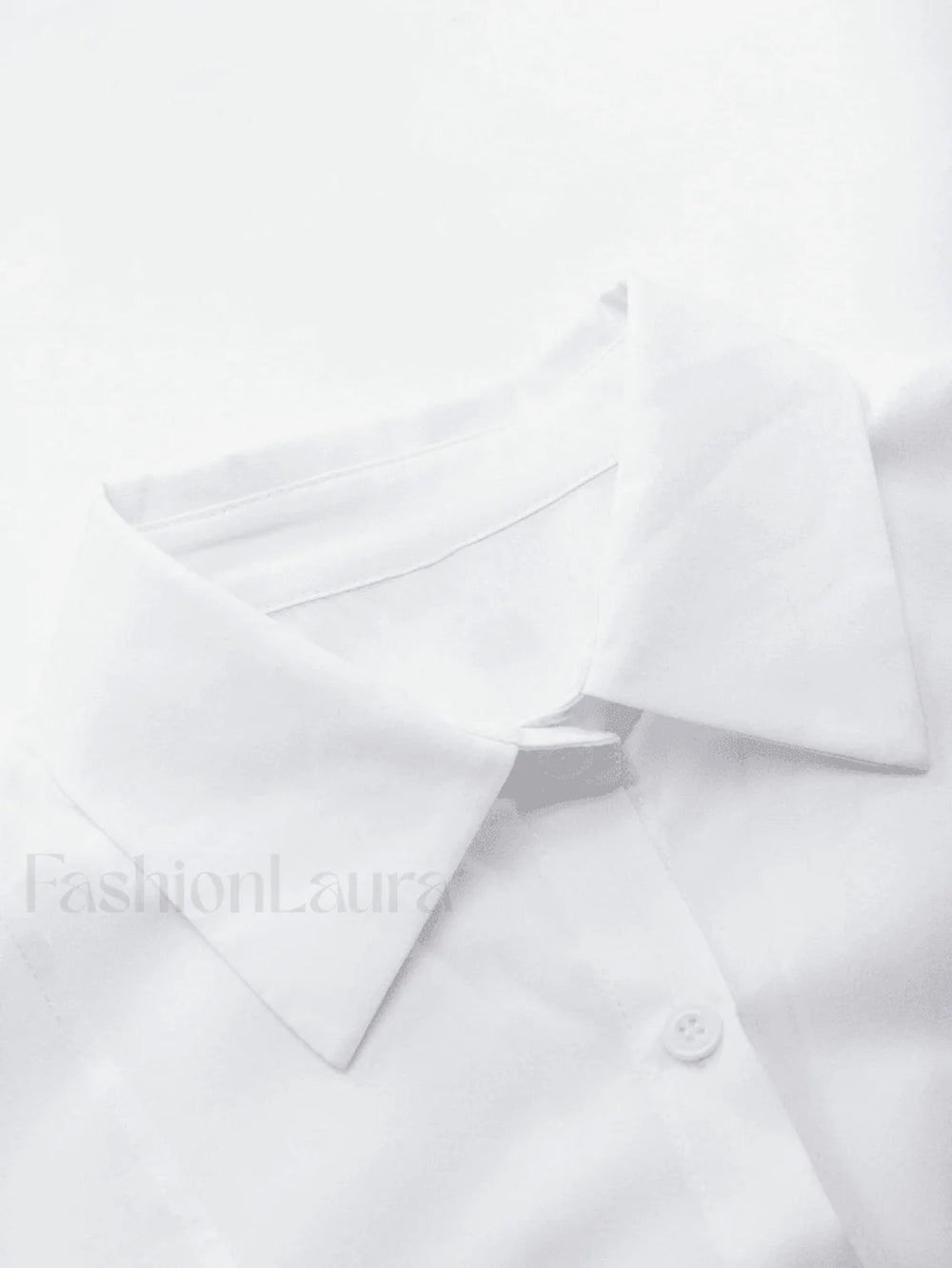 Basic Long Sleeve Button Blouse Shirts