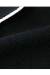 Basic V neck Loose Knit Cardigan