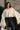 Cropped Fringe Oversized Long Sleeve Sweater Secondary image