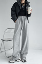 Plush Heavyweight Draped Knit Pants