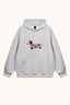 Dachshund Embroidered Pullover Hoodie
