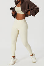 Stand Collar Fleece Loose Fit Sweatshirt