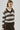 Oversized Striped V-Neck Sweater Secondary image