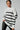 Minimalist Loose Color Block Striped Knit Sweater Secondary image