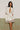 Padded Shoulder Keyhole Lace Trim Cocktail Dress Secondary image
