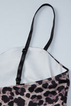 Leopard Bandeau Bodycon Mini Dress
