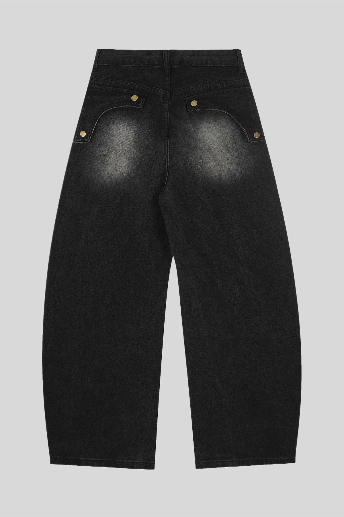 Celestial Line Embroidered Wide Leg Jeans