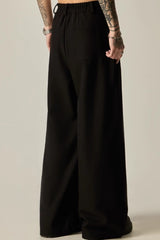 Vintage Relaxed Fluid Wide Leg Pants