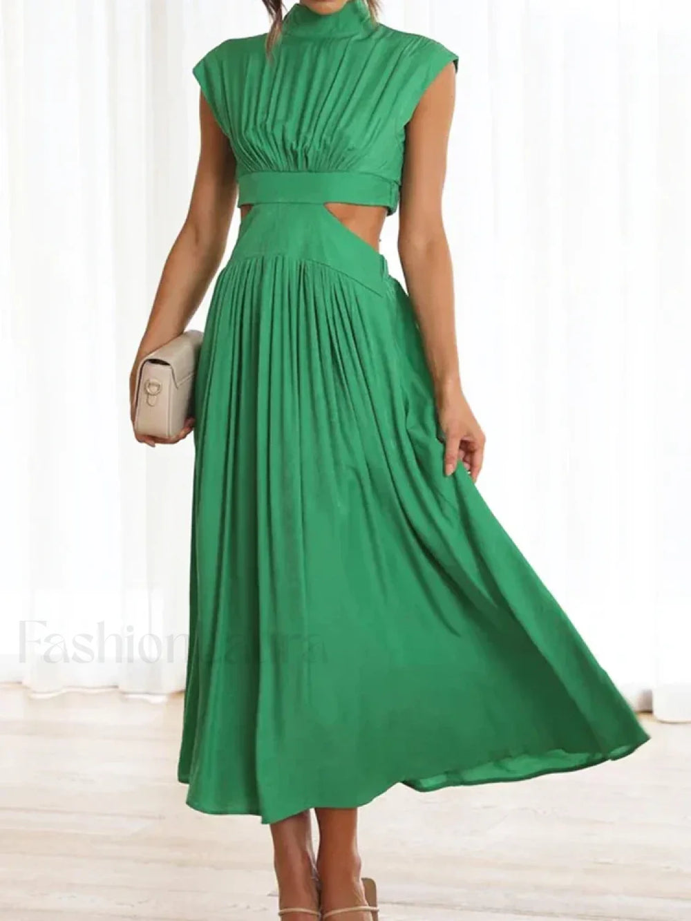 Beach Maxi Hollow Out Casual Fashion Summer Sexy V neck Long Midi Dress