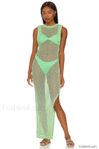 Beach Riot Stylish Holly Dress Free Size / Patina Green