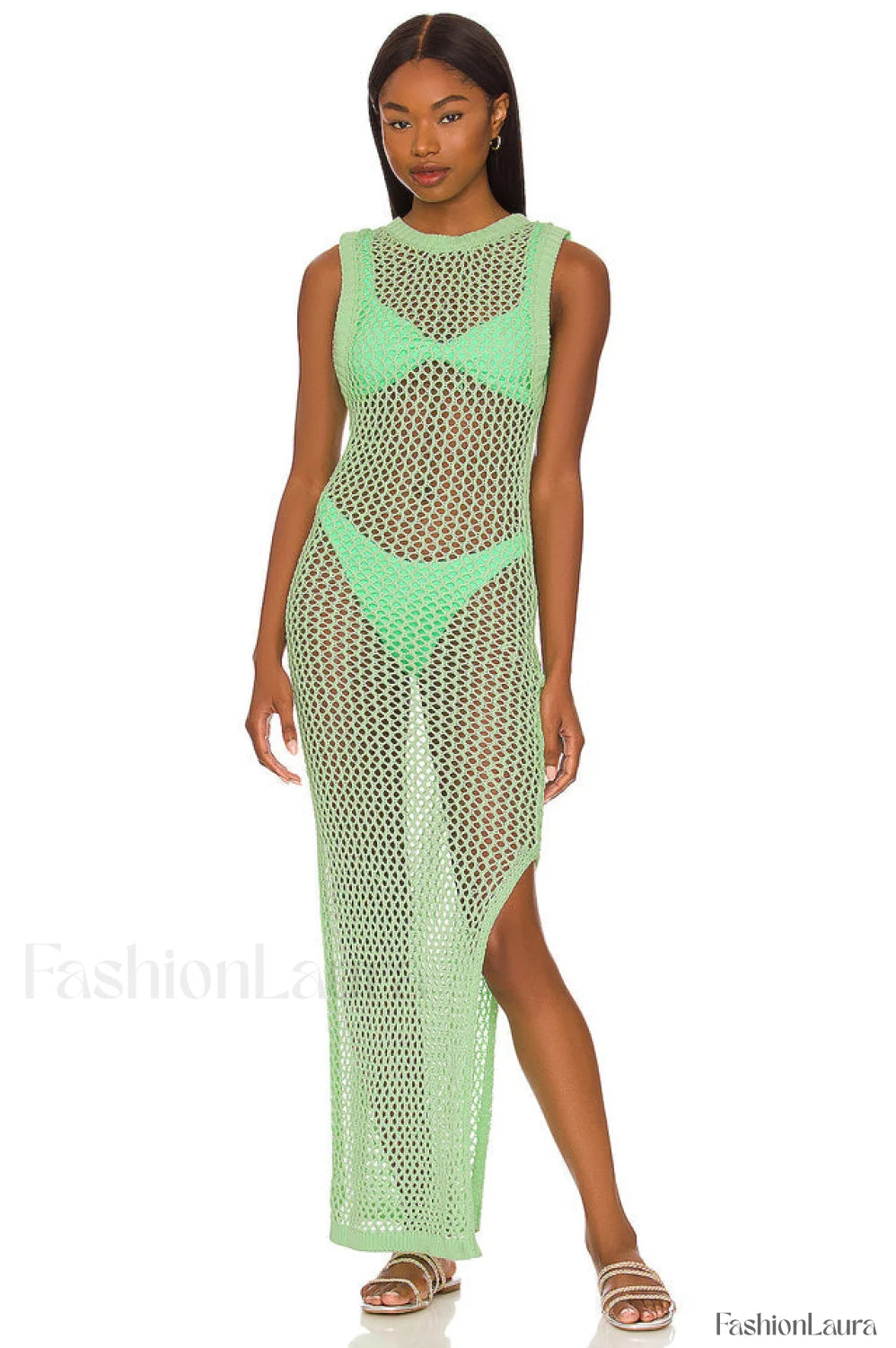 Beach Riot Stylish Holly Dress Free Size / Patina Green