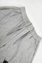 Vintage Pegasus Embroidered Wide Leg Sweatpants