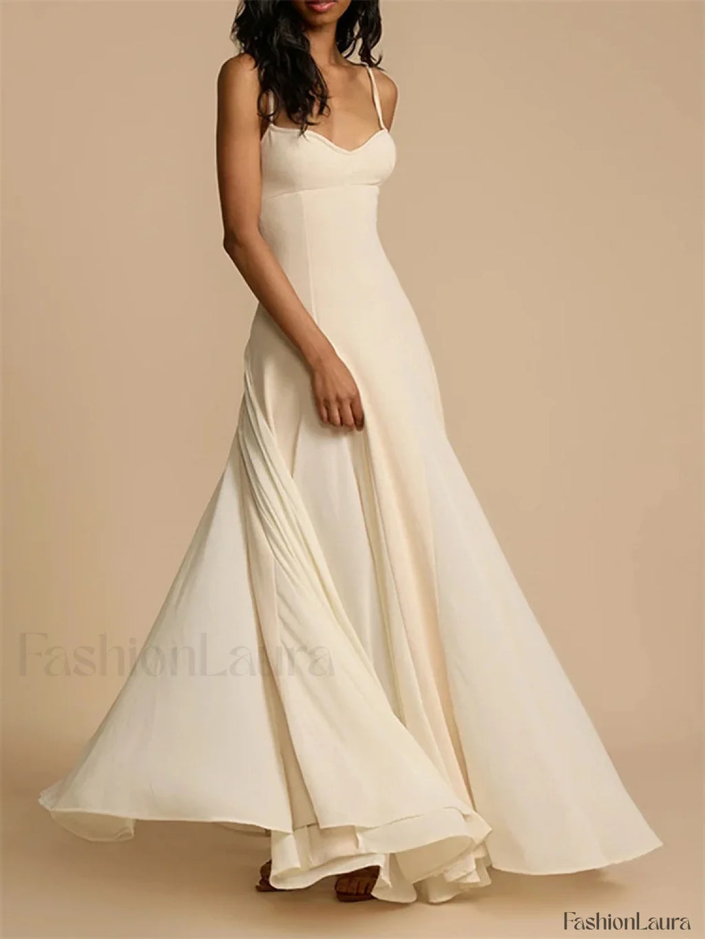 Big Swing Solid Cami Maxi Dress