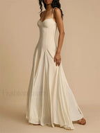 Big Swing Solid Cami Maxi Dress
