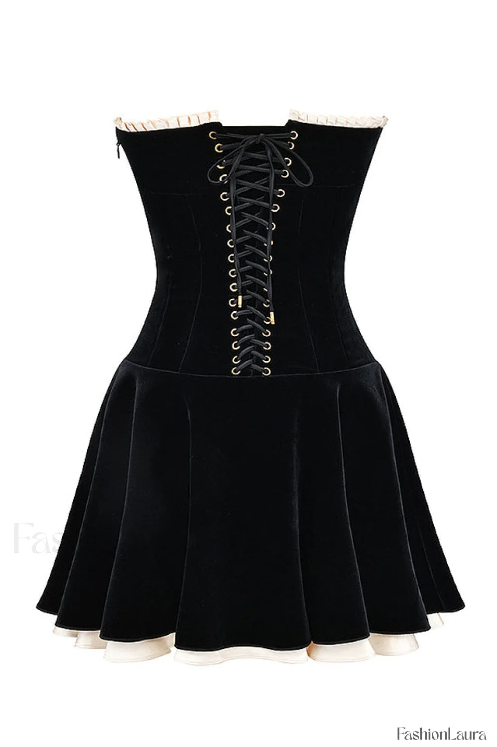 Black Velvet Off Charming The Shoulder Dress