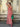 Boho Floral Print Rosette Decor Halter Long Dress Secondary image