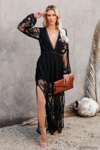 Boho Lace Stylish Maxi Dress