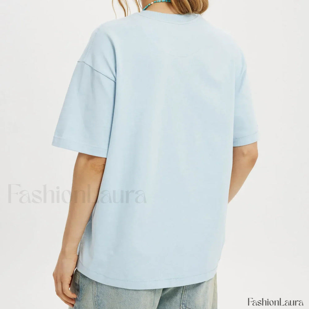 Bow Letter Number Pattern T Shirt