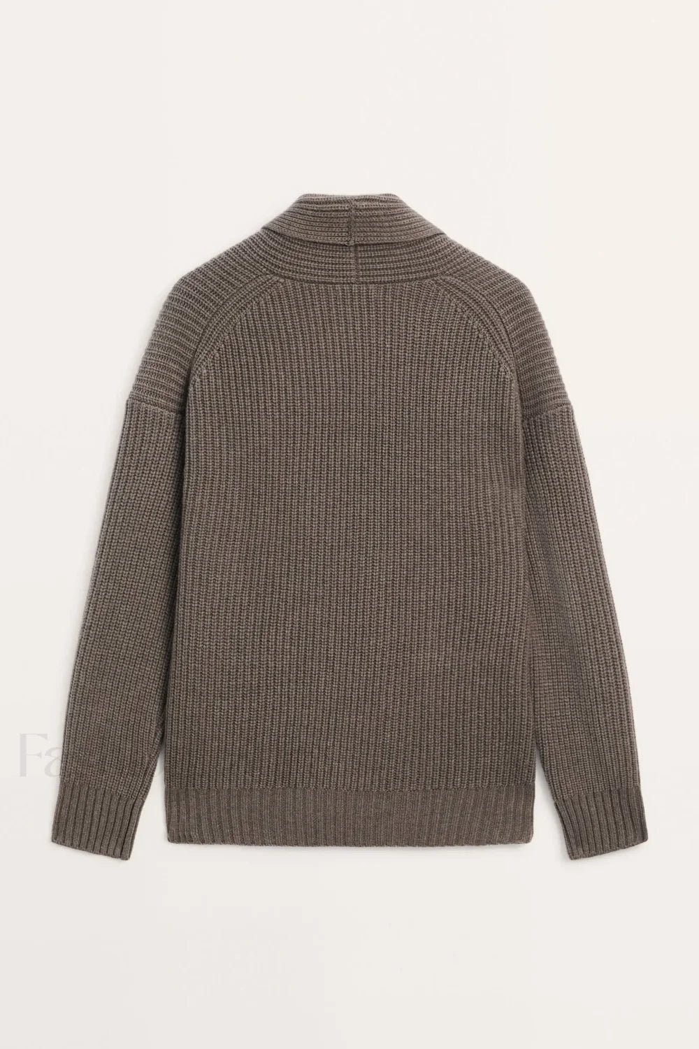 British Style Wool Knit Cardigan