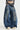 Rivet Patch Curved Leg Loose Retro Hip Hop Jeans Secondary image