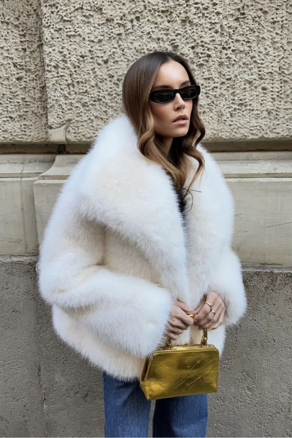 Thickened Faux Fur Winter Coat Secondary image