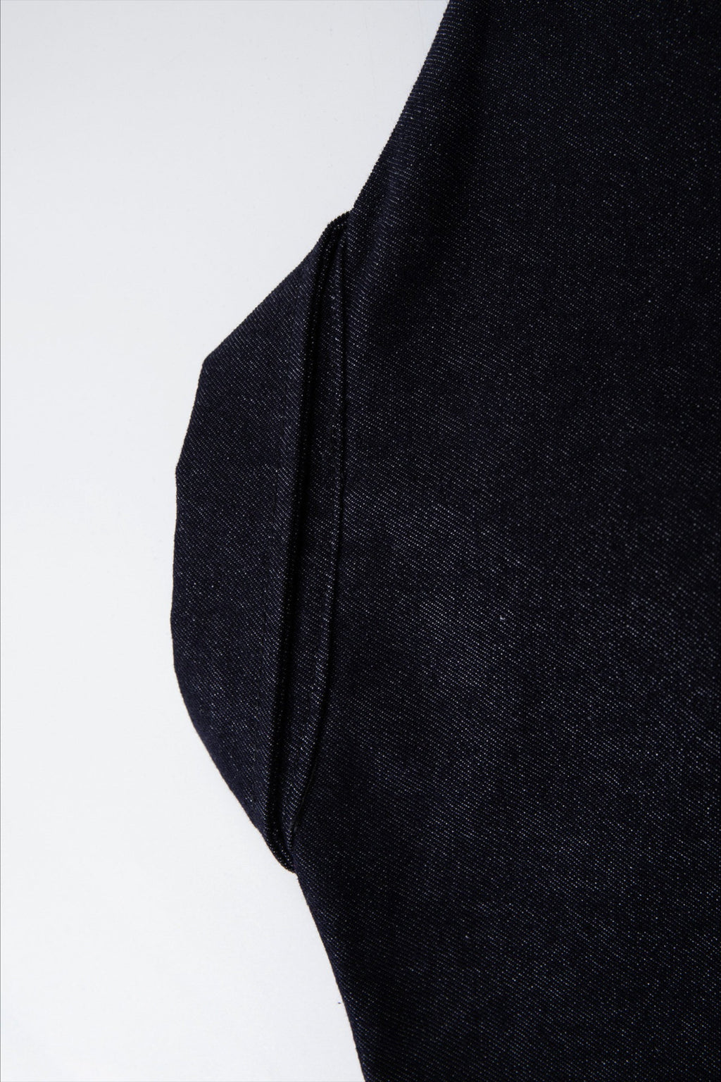 Washed Denim Toggle Closure Workwear Jacket
