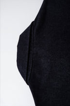 Washed Denim Toggle Closure Workwear Jacket