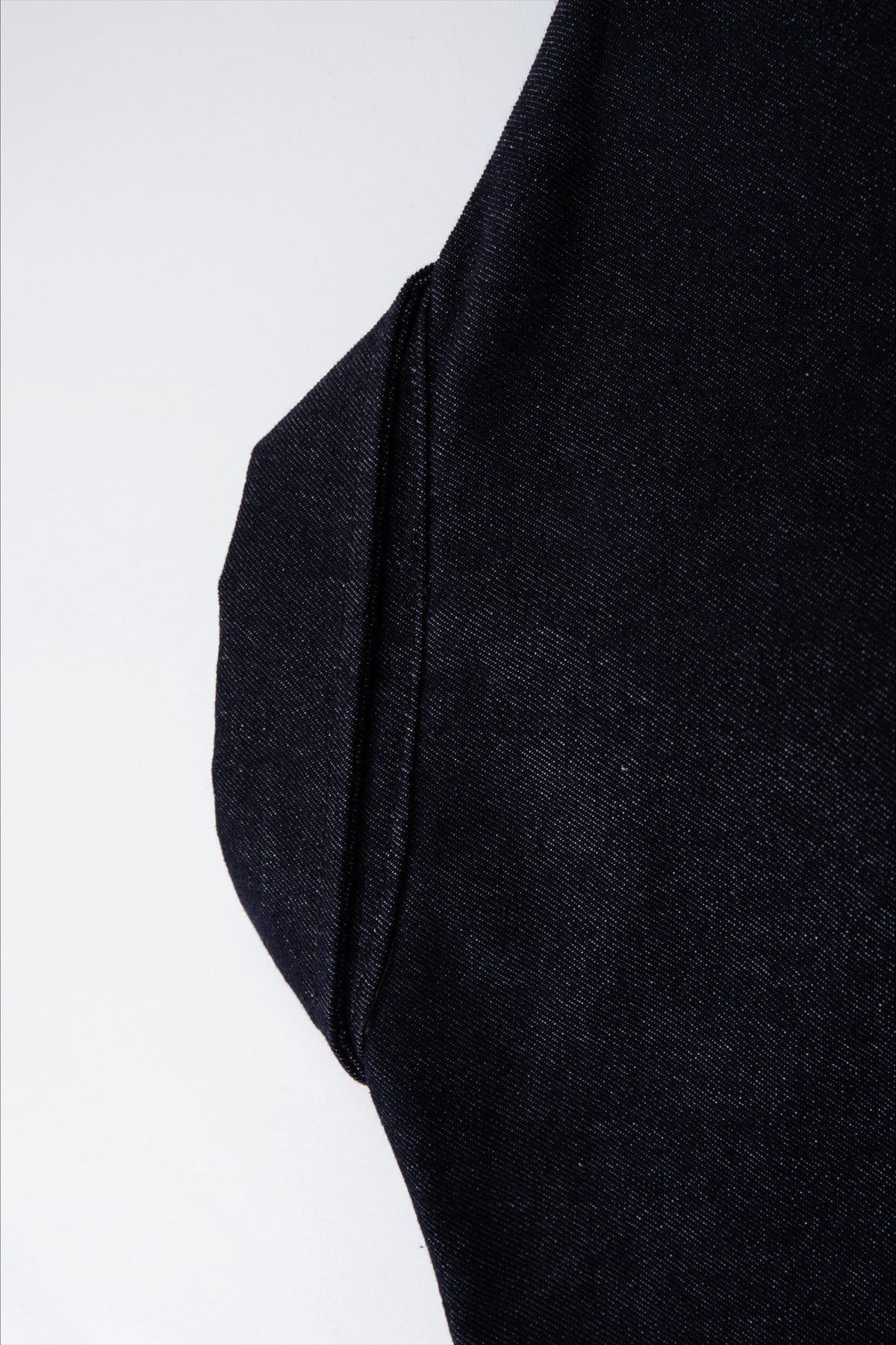 Washed Denim Toggle Closure Workwear Jacket