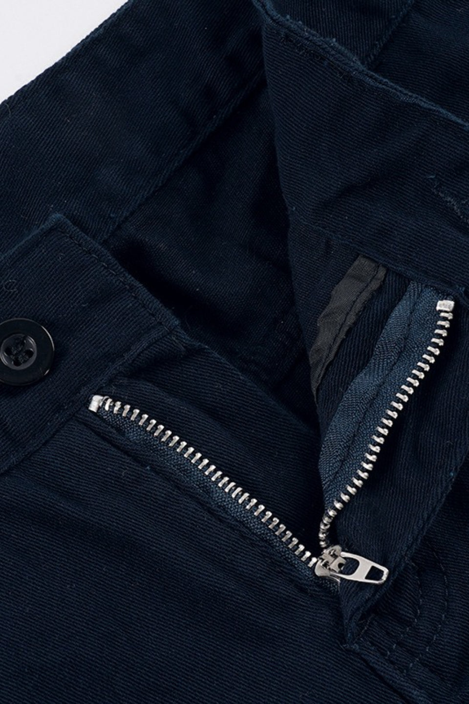 Low Rise Multi Pocket Denim Mini Shorts
