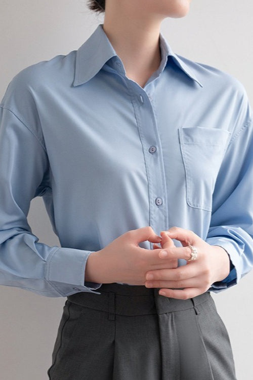 Essential Fluid Relaxed Blouse