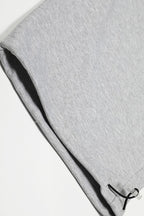 Rope Belt Minimal Wide Leg Sweatpants