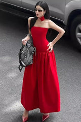 Floral Ruched Waist Party Dress