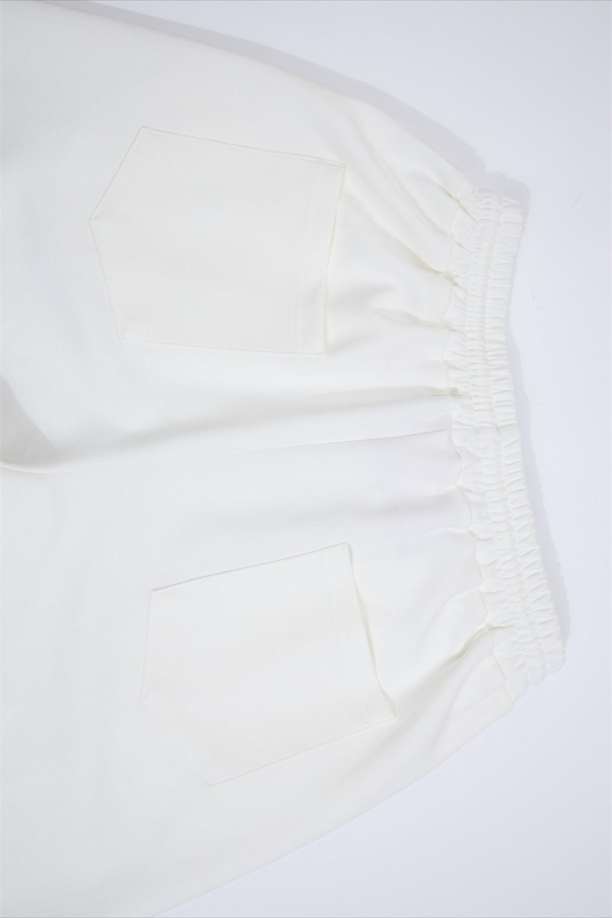 Distressed Script Graphic Wide Leg Sweatpants