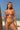 Halter Knit Colorblock Beach Shorts Three Piece Swim Set Secondary image